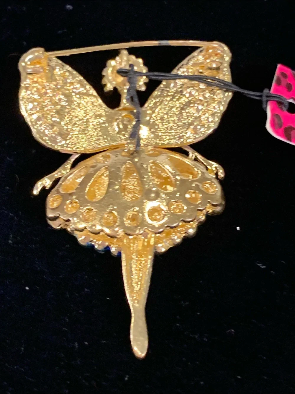 Betsey Johnson New with Tags Articulated Fairy Ballerina Brooch